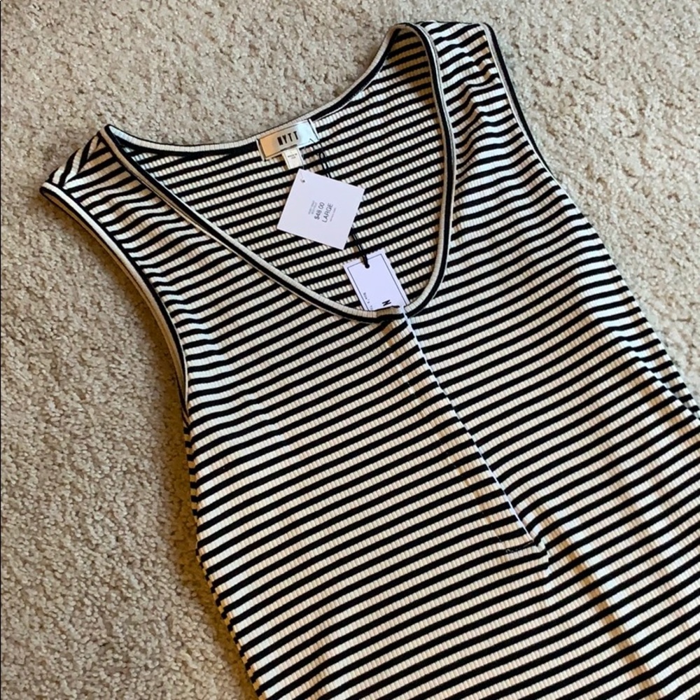 NYTT Striped body suit